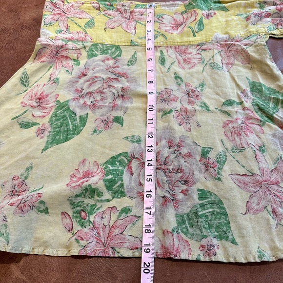 Onbe Skirt, Yellow Floral Print, Women's Small - Picture 3 of 5